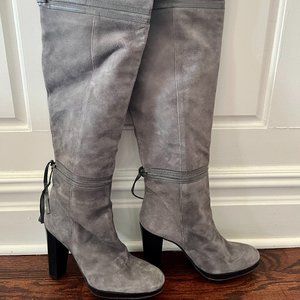 *NEW* Kenneth Cole High Heeled Over-the-Knee suede leather boots
